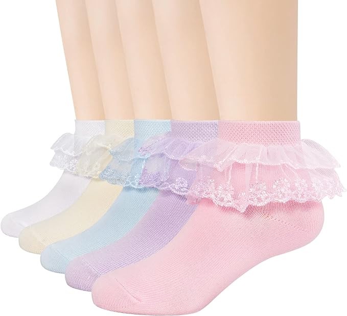 Lace Girls Socks Lace Girls Socks